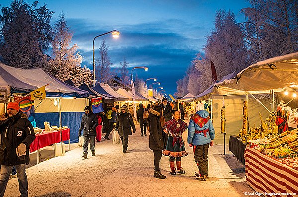 Wintermarkt in Jokkmokk – ein Besuch im Herzen Lapplands