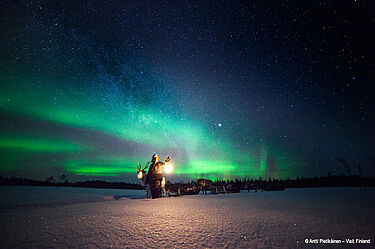 Lappland Urlaub Polarlichter
