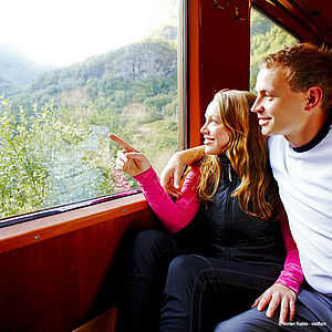 Zugreisen in Norwegen