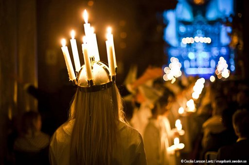 Zum Luciafest nach Südschweden