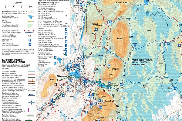 Ylläs Langlauftouren GUIDE
